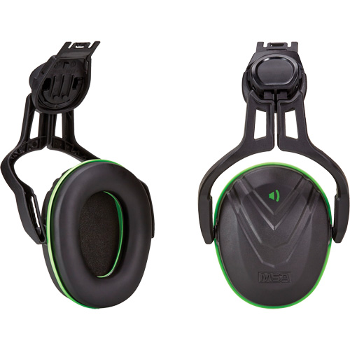 Dispositif de protection auditive mont&eacute; sur casque V-Gard, Fixation pour casque, 22 NRR dB Distribution Industrielle GC