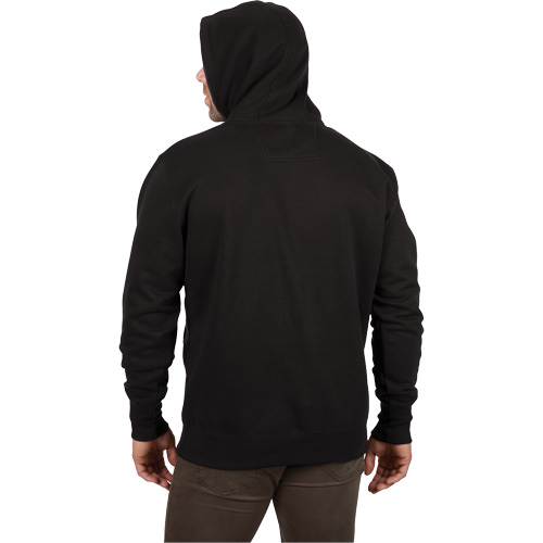 Chandail &agrave; capuchon lourd, Hommes, Petit, Noir Distribution Industrielle GC