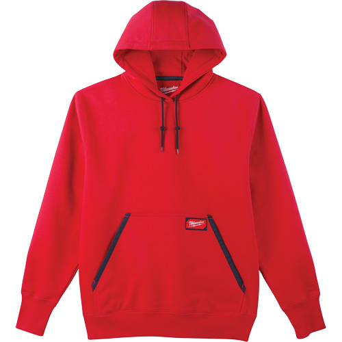 Chandail &agrave; capuchon lourd, Hommes, Petit, Rouge Distribution Industrielle GC