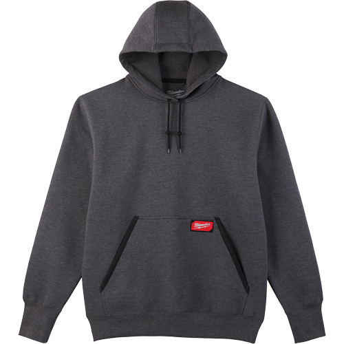Heavy-Duty Pullover Hoodie, Men's, Small, Grey Distribution Industrielle GC