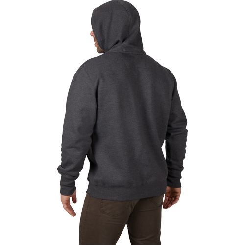 Heavy-Duty Pullover Hoodie, Men's, Small, Grey Distribution Industrielle GC