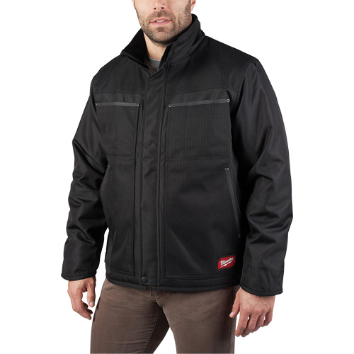 Blouson classique GridIron, Hommes, Petit, Noir Distribution Industrielle GC
