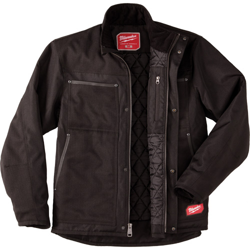 Blouson classique GridIron, Hommes, Petit, Noir Distribution Industrielle GC