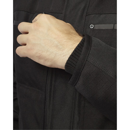 Blouson classique GridIron, Hommes, Petit, Noir Distribution Industrielle GC
