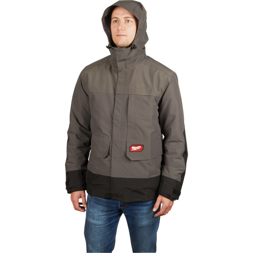 Hydrobreak Rainshell Jacket, Men's, 3X-Large, Grey Distribution Industrielle GC