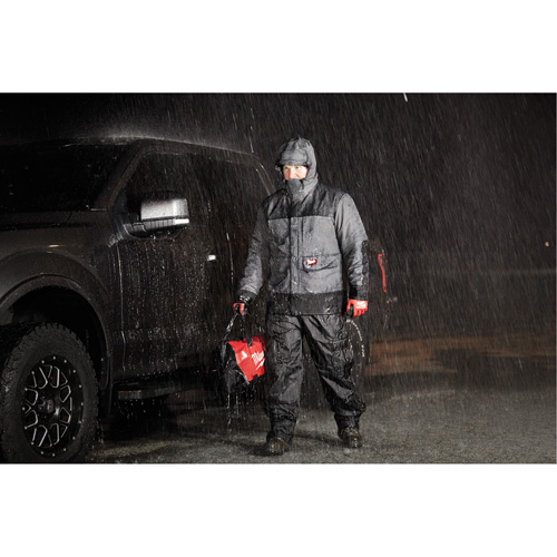 Hydrobreak Rainshell Jacket, Men's, 3X-Large, Grey Distribution Industrielle GC