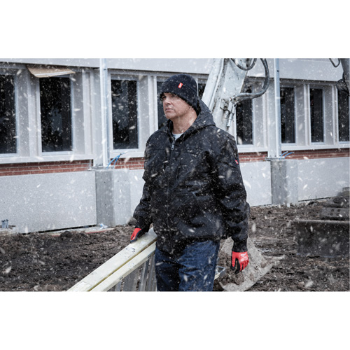 Tuque &agrave; revers, Taille unique, Noir Distribution Industrielle GC