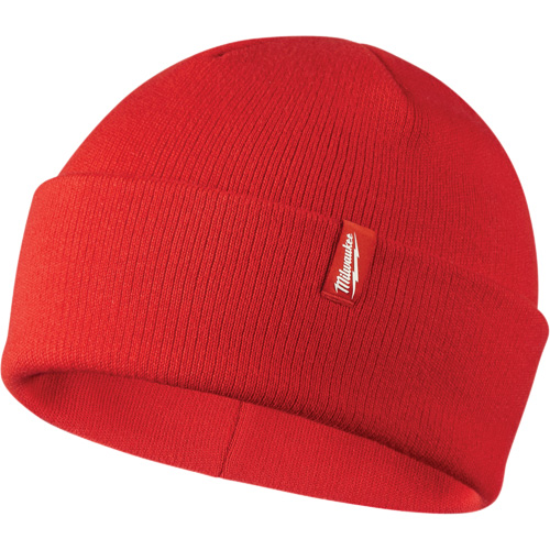 Tuque &agrave; revers, Taille unique, Rouge Distribution Industrielle GC