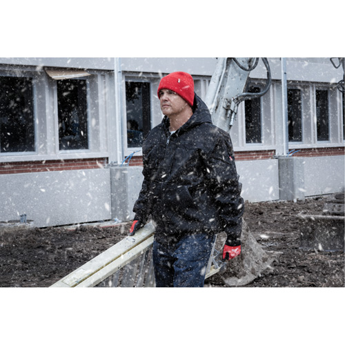 Tuque &agrave; revers, Taille unique, Rouge Distribution Industrielle GC