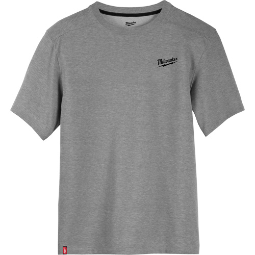 T-shirt de travail hybride, Hommes, Petit, Gris Distribution Industrielle GC