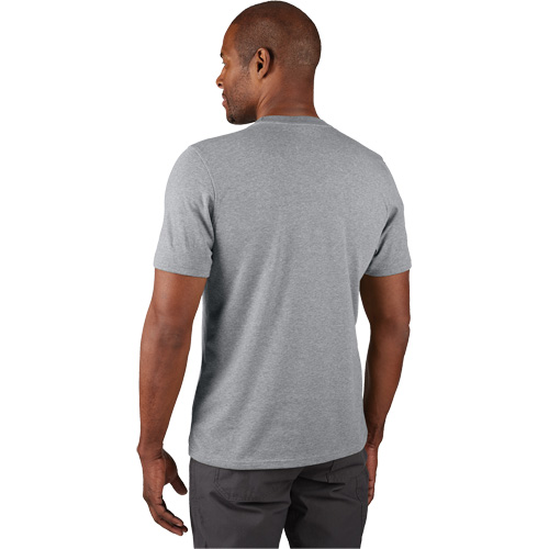 T-shirt de travail hybride, Hommes, Petit, Gris Distribution Industrielle GC