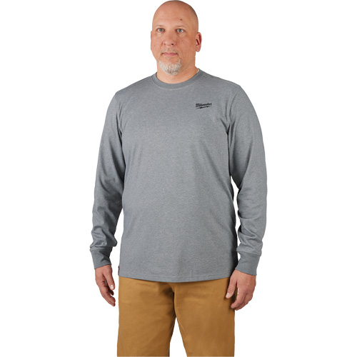 T-shirt de travail hybride, Hommes, Petit, Gris Distribution Industrielle GC