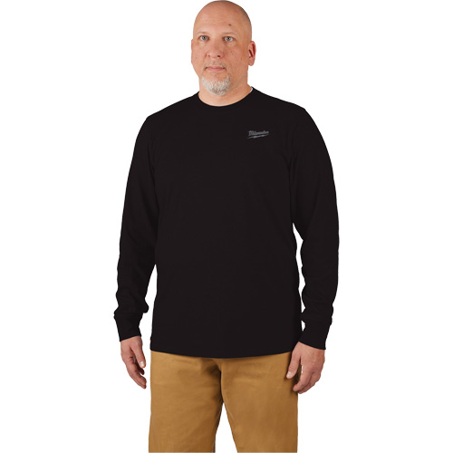 T-shirt de travail hybride, Hommes, Petit, Noir Distribution Industrielle GC