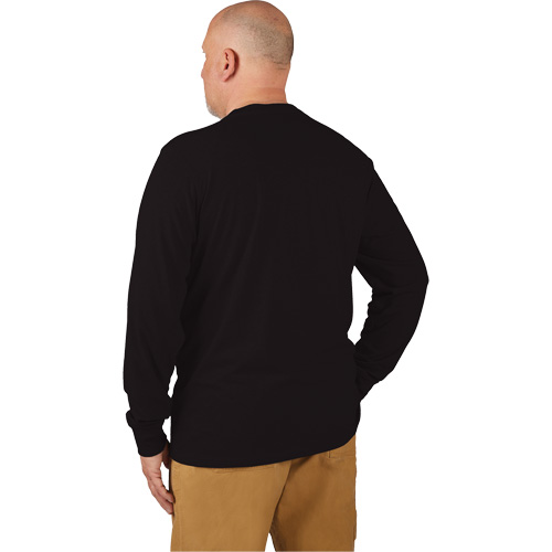T-shirt de travail hybride, Hommes, Petit, Noir Distribution Industrielle GC