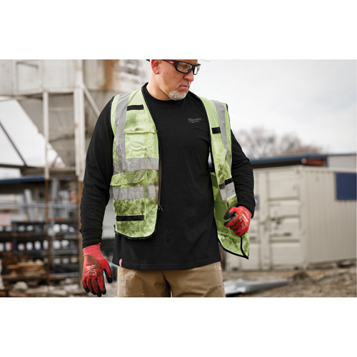 T-shirt de travail hybride, Hommes, Petit, Noir Distribution Industrielle GC
