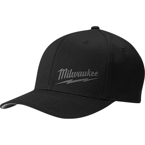 Flexfit&reg; Fitted Hat - Small/Medium, Black, Poly-Cotton Distribution Industrielle GC