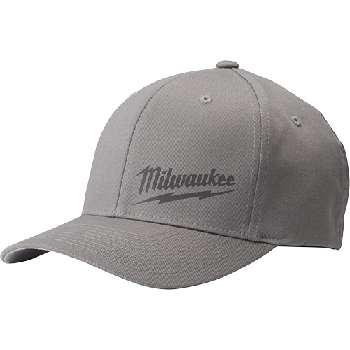 Flexfit&reg; Fitted Hat - Small/Medium, Grey, Poly-Cotton Distribution Industrielle GC