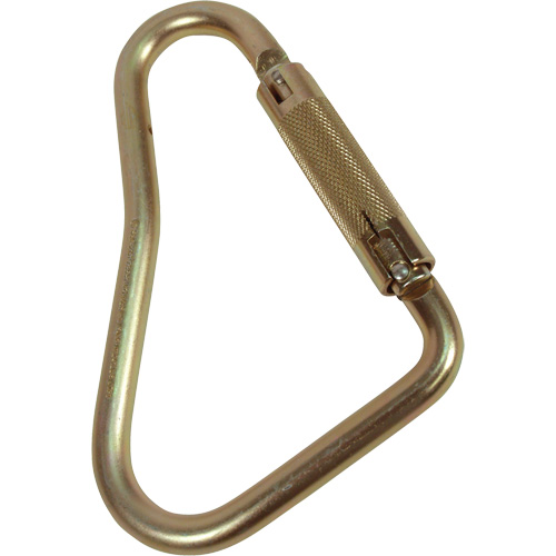 Mousqueton en D d&eacute;cal&eacute;, Acier, Capacit&eacute; 5000 lb Distribution Industrielle GC