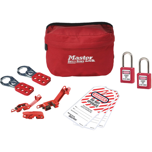 Basic Lockout Kit with Zenex Thermoplastic Locks, Electrical Kit, 11 Components Distribution Industrielle GC