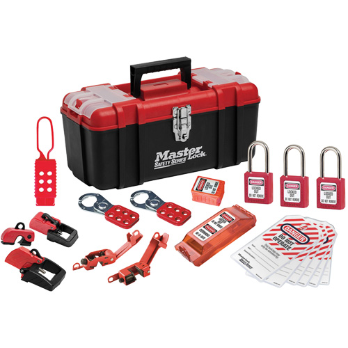 Basic Lockout Kit with Zenex Thermoplastic Locks, Electrical Kit, 20 Components Distribution Industrielle GC