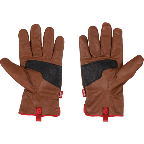 Goatskin Impact Gloves, Small, Grain Leather Palm Distribution Industrielle GC