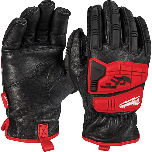 Gants en peau de ch&egrave;vre Impact, Petit, Paume en Cuir fleur Distribution Industrielle GC