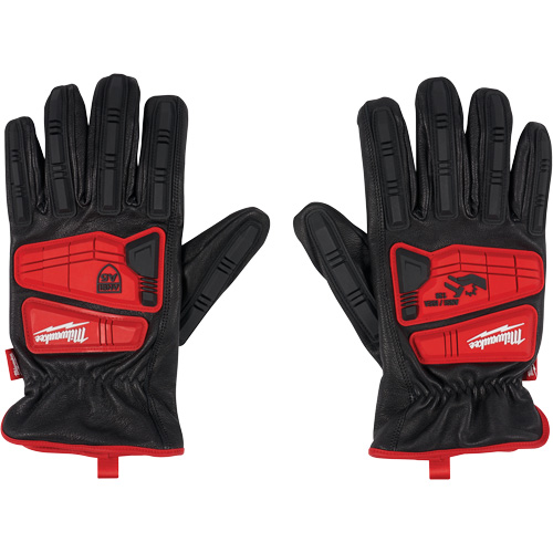Gants en peau de ch&egrave;vre Impact, Petit, Paume en Cuir fleur Distribution Industrielle GC