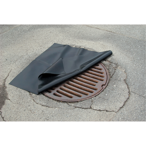 Couvercles de drains en n&eacute;oprene, Carr&eacute;e, 36" lo x 36" la Distribution Industrielle GC