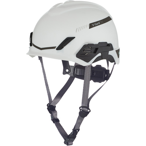 Casque de s&eacute;curit&eacute; V-Gard H1, R&eacute;pond aux normes CSA type 1, Suspension Rochet, Ventil&eacute; Distribution Industrielle GC