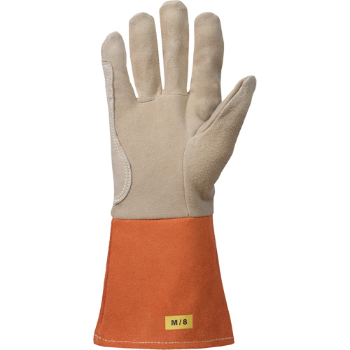 TIG Welding Gloves, Grain Deerskin, Size Medium Distribution Industrielle GC