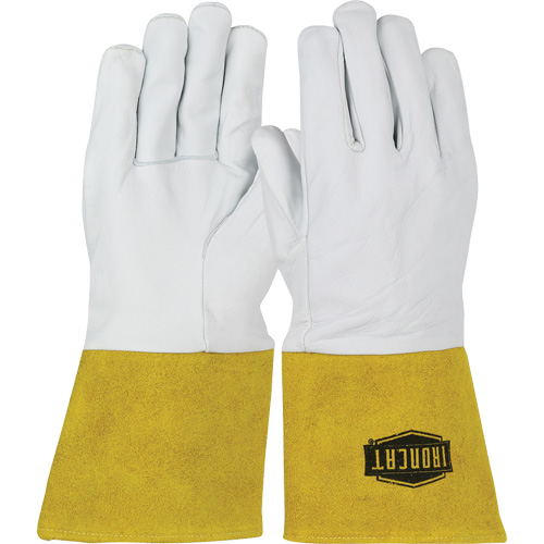 Gant TIG en cuir de premi&egrave;re qualit&eacute; Ironcat, Cuir fleur de chevreau, Taille Petit Distribution Industrielle GC