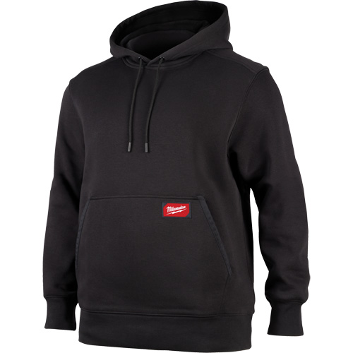 Midweight Pullover Hoodie, Men's, Small, Black Distribution Industrielle GC