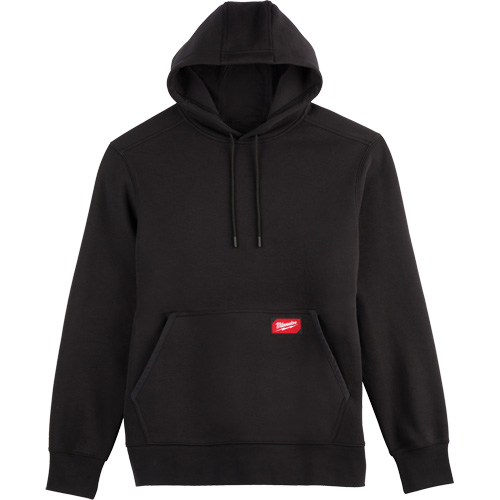 Midweight Pullover Hoodie, Men's, Small, Black Distribution Industrielle GC
