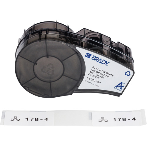 Aggressive Adhesive Multi-Purpose Labels with Ribbon, Black Distribution Industrielle GC