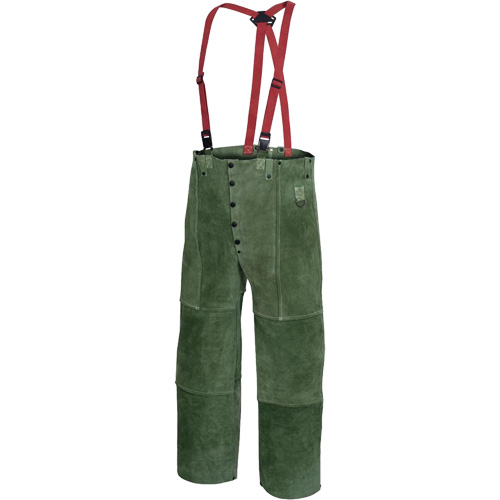 WP 100 Pantalon avec taille &eacute;lastique pour soudeur, Petit, Vert Distribution Industrielle GC