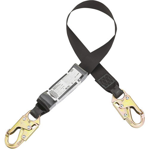 Dynamic Dyna-ONE Lanyard, 4', Locking Snap Hook Center, Locking Snap Hook Leg Ends, Polyester Distribution Industrielle GC
