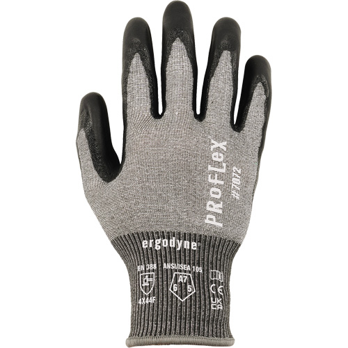 Gants r&eacute;sistant &agrave; la coupe Proflex 7072, Taille Petit, Calibre 18, Rev&ecirc;tement Nitrile, Enveloppe en PEHP/Tungst&egrave;ne, ASTM ANSI niveau A7/EN 388 niveau F Distribution Industrielle GC