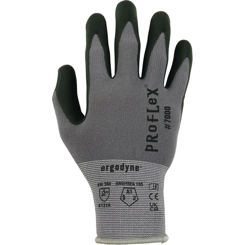 Gants enduits ProFlex 7000, Taille Petit, Calibre 15, Rev&ecirc;tement Mousse de nitrile, Enveloppe en Nylon/Spandex, ASTM ANSI niveau A1/EN 388 niveau 1/EN 388 niveau A Distribution Industrielle GC
