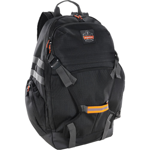Sac &agrave; dos de travail pour le chantier Arsenal 5188 avec rangement pour casque de s&eacute;curit&eacute;, 15" lo x 7" la, Noir, Nylon/Polyester Distribution Industrielle GC