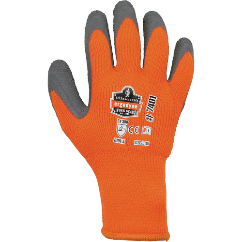 Gants de travail l&eacute;gers et enduits pour l'hiver ProFlex 7401, Moyen, R&ecirc;vetement Latex, Calibre 10 Distribution Industrielle GC