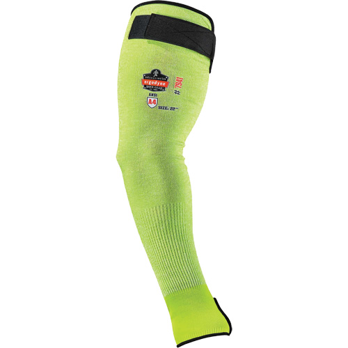 Manche de protection contre la coupe ProFlex 7941-PR, TenaLux, 22", ASTM ANSI niveau A4/EN 388 niveau D, Lime haute visibilit&eacute; Distribution Industrielle GC