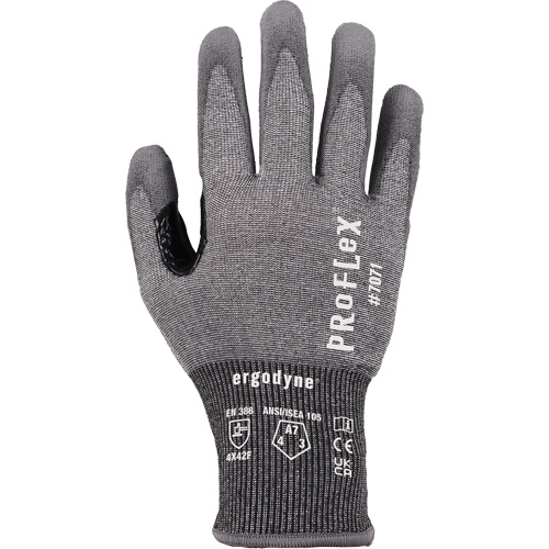 Gants enduit de PU r&eacute;sistant &agrave; la coupe ProFlex 7071, Taille Petit, Calibre 18, Rev&ecirc;tement Polyur&eacute;thane, Enveloppe en PEHP/Tungst&egrave;ne, ASTM ANSI niveau A7/EN 388 niveau F Distribution Industrielle GC
