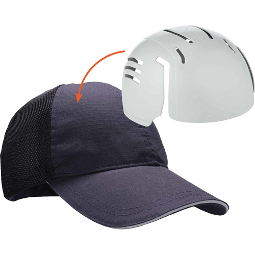 Casquette de baseball standard Skullerz 8946 avec encart, Bleu marin Distribution Industrielle GC