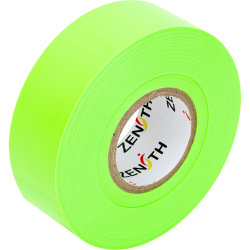 Flagging Tape, 1.1875" W x 164' L, Fluorescent Green Distribution Industrielle GC