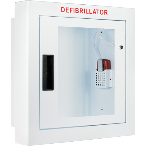 Grande armoire semi-encastr&eacute;e avec alarme, Zoll AED Plus/Zoll AED 3/Cardio-Science/Physio-Control Pour, Non m&eacute;dical Distribution Industrielle GC