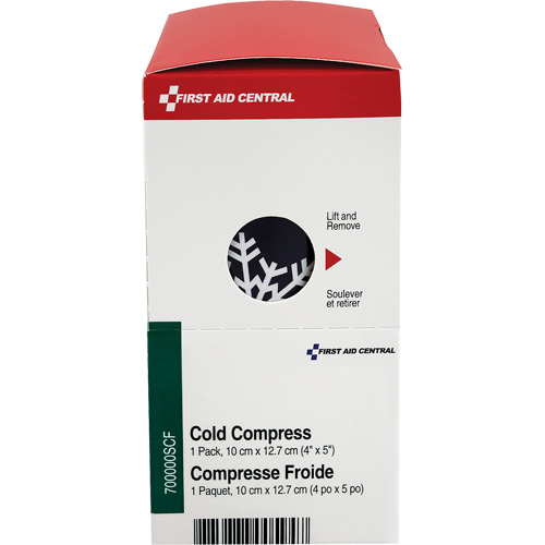 Recharge de compresses instantan&eacute;es SmartCompliance, Froid, Utilisation unique, 4" x 5" Distribution Industrielle GC