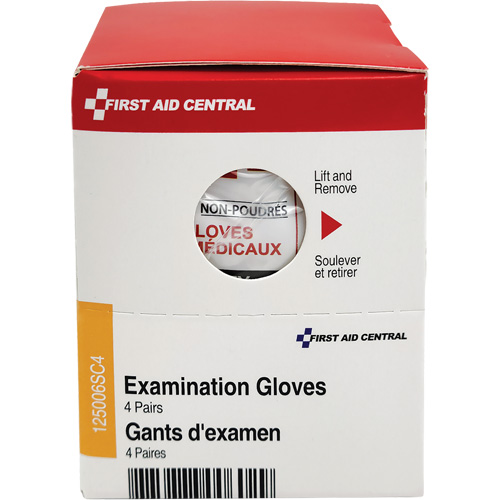 Recharge de gants d'examen SmartCompliance, Vinyle, Sans poudre, Transparent, Classe 2 Distribution Industrielle GC