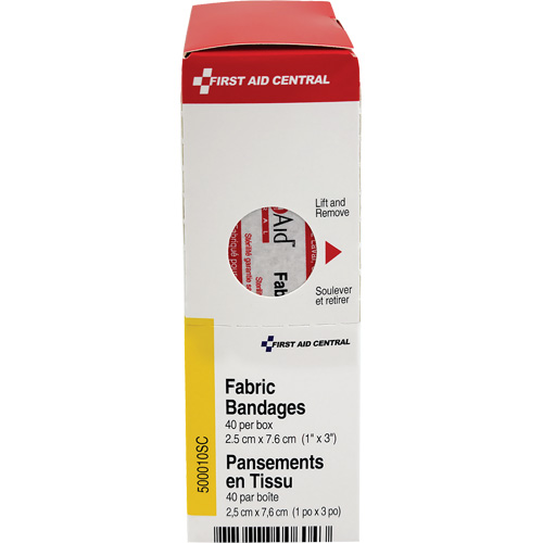 Recharge de bandages adh&eacute;sifs SmartCompliance, Rectangulaire/carr&eacute;e, 3", Tissu, Non st&eacute;rile Distribution Industrielle GC