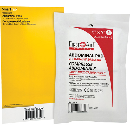 Recharge tampons pour trauma abdominal SmartCompliance Distribution Industrielle GC