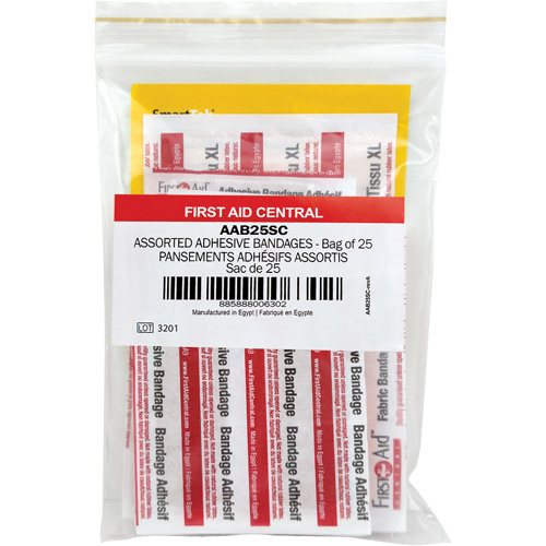 Recharge de bandages adh&eacute;sifs SmartCompliance, Assorti, Tissu/Plastique, Non st&eacute;rile Distribution Industrielle GC
